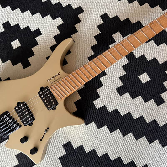 Strandberg Guitars Strandberg Guitars Strandberg Boden RESQ:D NX6 Sage Gold - Reverb