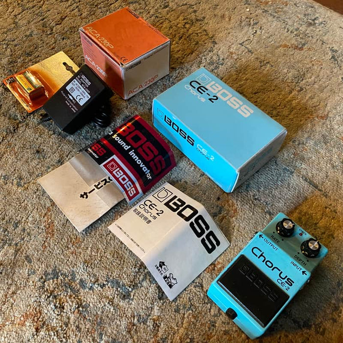 Boss CE-2 Chorus Blue
