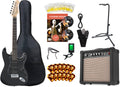 Rocktile Pro ST60-BK Chitarra Elettrica All Black Super Kit