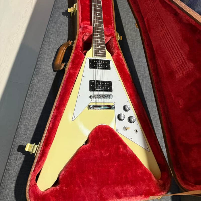 Gibson 70s Flying V Classic White