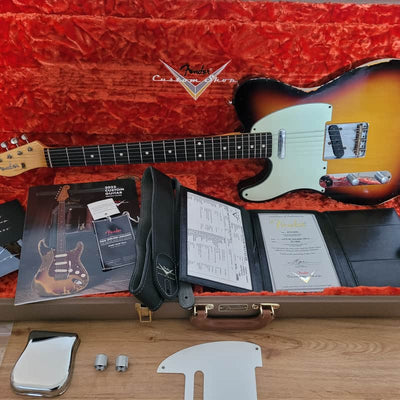 Fender Fender Custom Shop 59 Telecaster Relic Lefthand Linksh n... B-Stock - Offerta BSTOCK