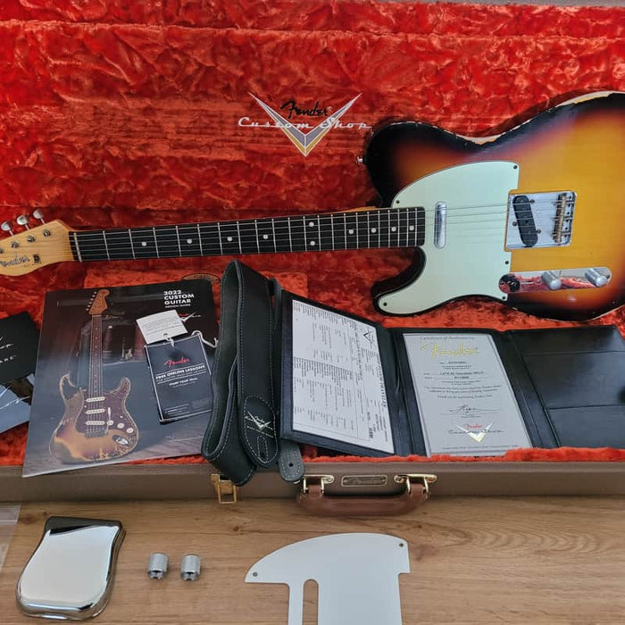 Fender Custom Shop 59 Telecaster Relic Lefthand Linksh n...