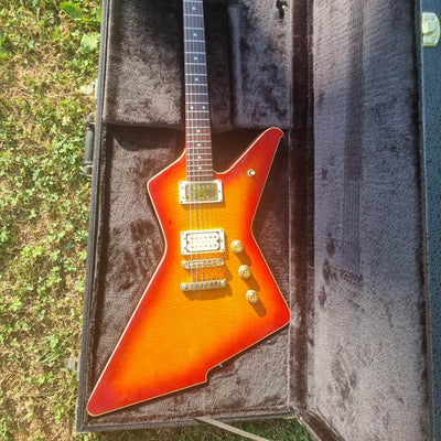 Ibanez Ibanez DT400 Destroyer with Dot Inlays Cherry Sunburst B-Stock - Offerta BSTOCK