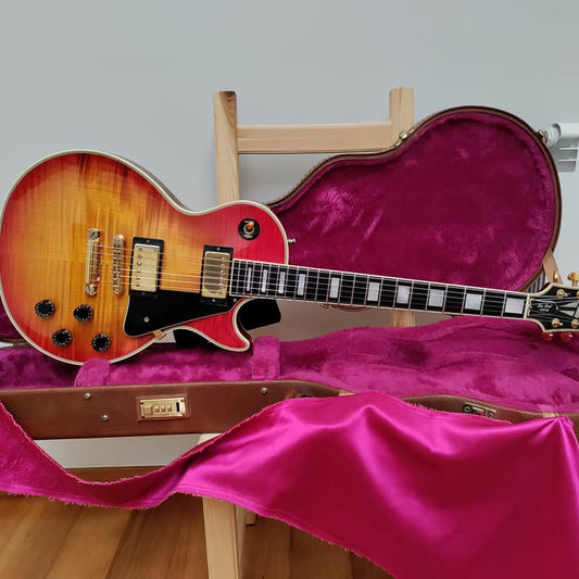 Gibson Gibson Les Paul Custom Heritage Cherry Sunburst - Reverb
