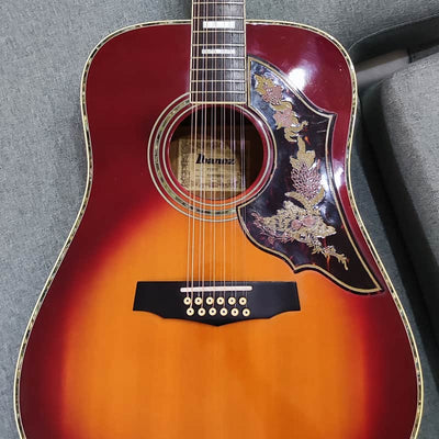 Ibanez Ibanez F312CS Floral Series Cherry Sunburst B-Stock - Offerta BSTOCK