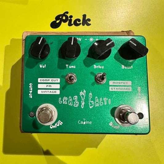 Caline Caline 2010s Caline CP-20 Crazy Cacti Overdrive Green - Reverb