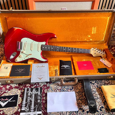 Fender Stratocaster Relic Candy Apple Red