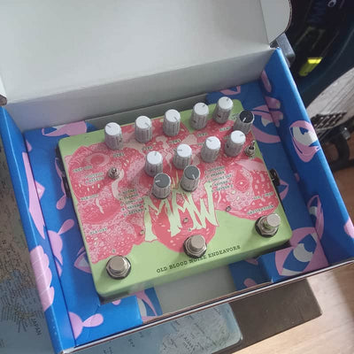 Old Blood Old Blood Noise Endeavors MAW XLR Pedal Green B-Stock - Offerta BSTOCK