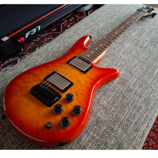 Spector Spector ARC6 Pro Trem Amberburst - Reverb