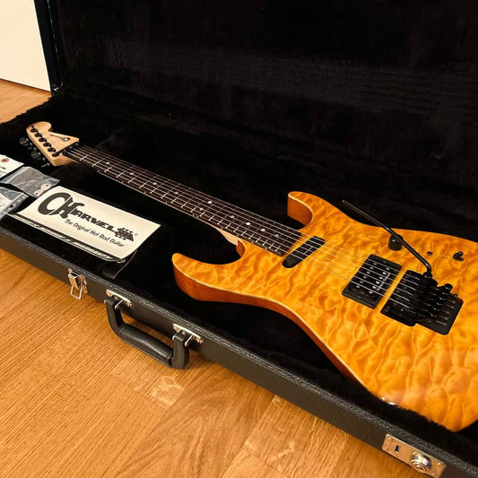 Charvel Charvel Custom Shop - Solar Quilt Top ... - Reverb