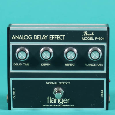 Pearl 1970s Pearl Model F-604 Flanger Black