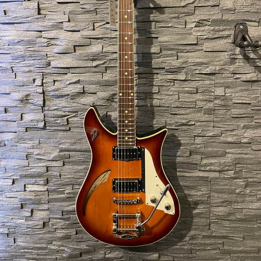 Duesenberg Duesenberg Double Cat Vintage Burst - Reverb