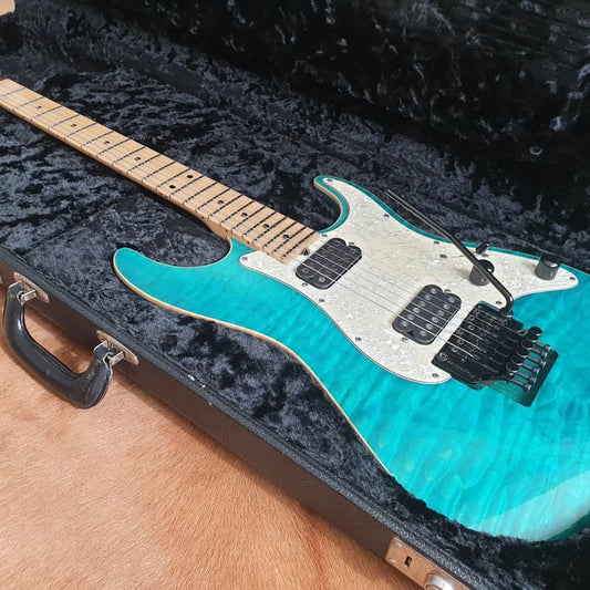 Tom Anderson Guitarworks Tom Anderson Guitarworks Drop Top Classic Bora Bora Blue - Reverb