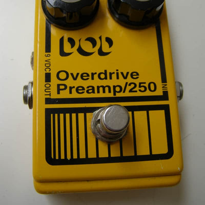DOD DOD 1980s DOD Overdrive Preamp 250 Yellow B-Stock - Offerta BSTOCK
