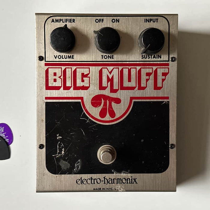 Electro-Harmonix Big Muff PI V3 Red and Black