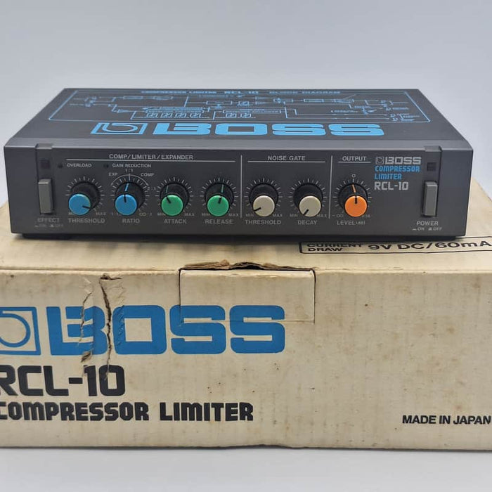 Boss RCL-10 Micro Rack Series Compressor Limiter B...