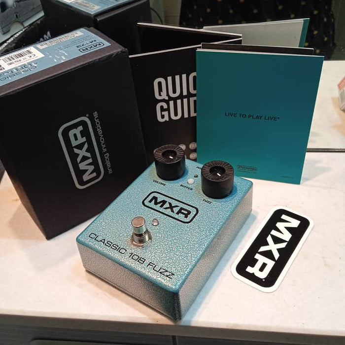 MXR M173 Classic 108 Fuzz Blue