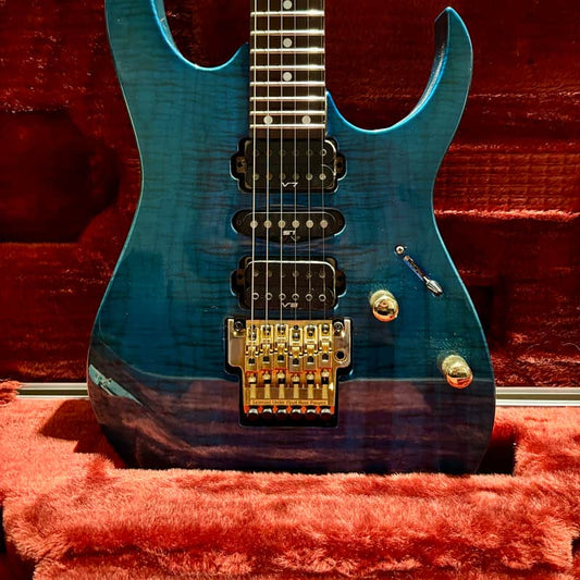 Ibanez Ibanez RG570CT-TB Standard Transparent Blue - Reverb