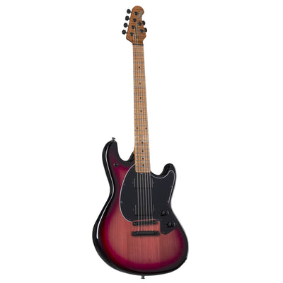 Music Man StingRay HT Guitar Raspberry Burst #H01493 / Demo
