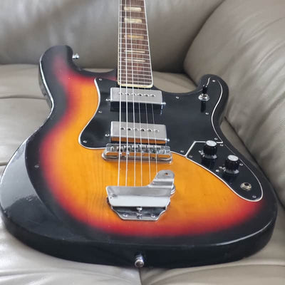 Ibanez 1970s Ibanez 2020 Sunburst