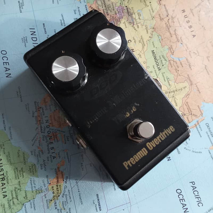DOD 2010s DOD YJM308 Yngwie J. Malmsteen Preamp Overdrive Black