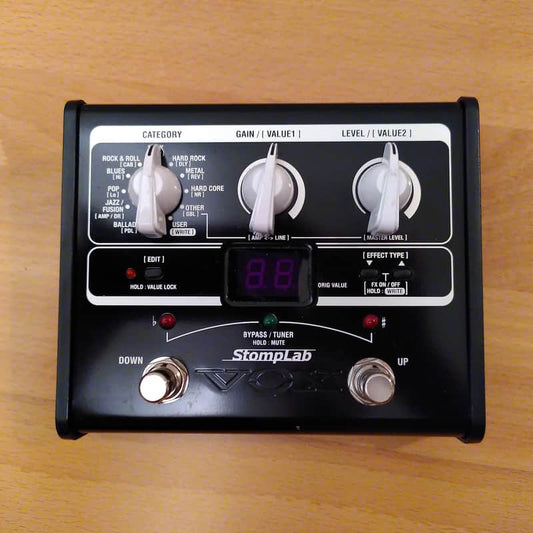 Vox Vox 2010s Vox SL1G StompLab IG Modeling Guitar Processor Black - Reverb