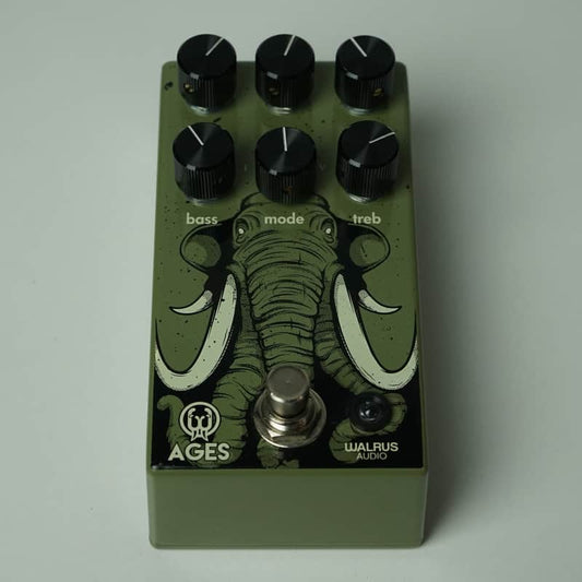 Walrus Audio Walrus Audio Ages Five-State Overdrive Olive Green - Reverb