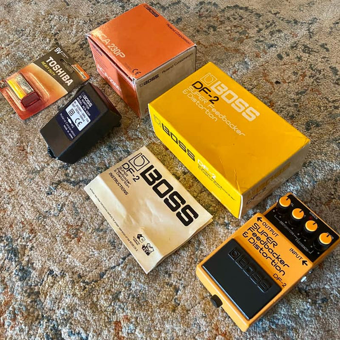 Boss DF-2 Super Feedbacker and Distortion Orange
