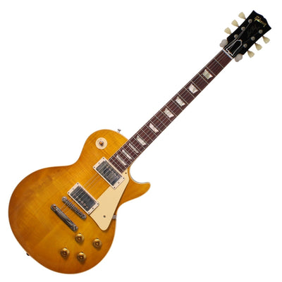 Gibson Custom Shop Gibson Custom 1958 Les Paul Standard Reissue Light Aged Lemon Burst #84759 B-Stock - Offerta BSTOCK
