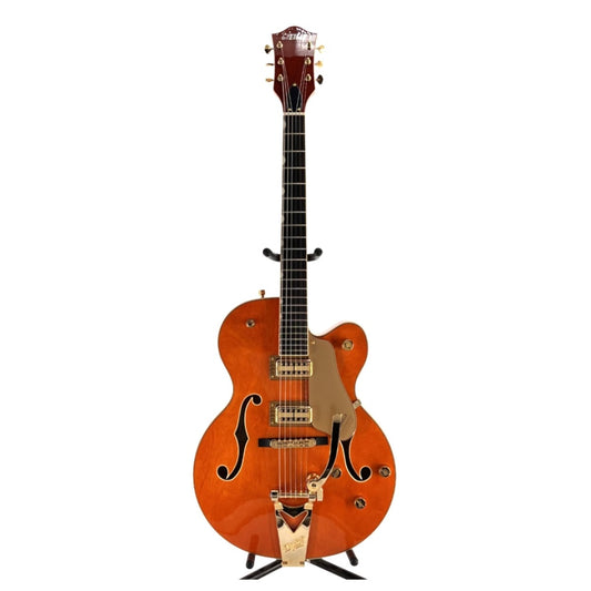 Gretsch Gretsch Synchromatic Nashville Hollow Body Single-Cut with Bigsby EB 50s Orange Stain Ex Demo - Gear4Music