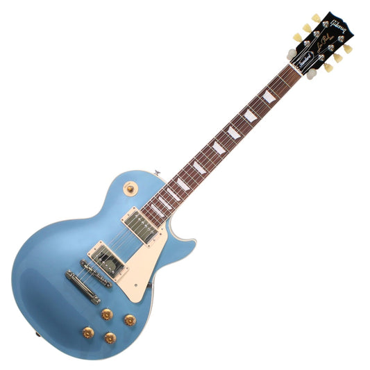 Gibson Gibson Les Paul Standard 50s Plain Top Pelham Blue Top Ex Demo - Gear4Music