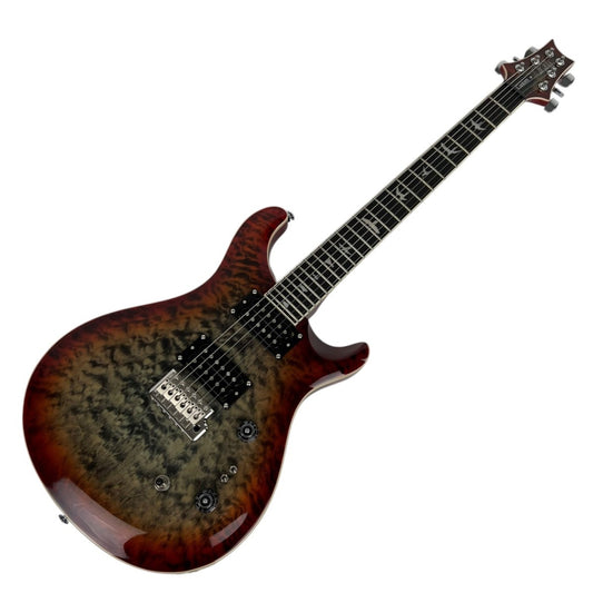 Paul Reed Smith PRS SE Custom 24-08 Quilt Charcoal Cherry Burst Ex Demo - Gear4Music