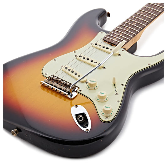 Fender Custom Shop Fender Custom Shop 64 Strat Journeyman Target 3-C Sunburst #CZ569695 Ex Demo - Gear4Music