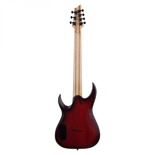 Schecter Schecter Sunset-7 Extreme Scarlet Burst Ex Demo - Gear4Music