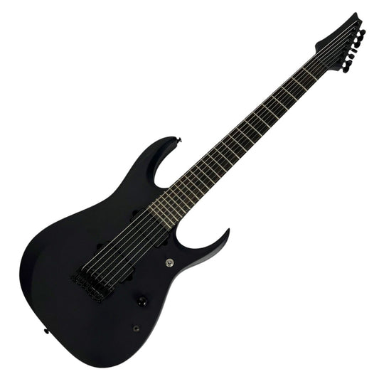 Ibanez Ibanez RGDRB71 7 String Black Flat Ex Demo - Gear4Music