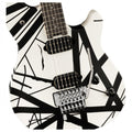 EVH Striped Series Wolfgang Special Black and White Satin