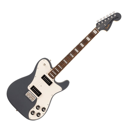 Fender Fender Chris Shiflett Cleaver Telecaster Deluxe Rosewood Charcoal Frost Metallic Ex Demo - Gear4Music