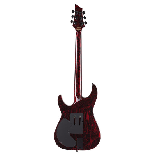 Schecter Schecter C-1 FR-S Silver Mountain Blood Moon Ex Demo - Gear4Music