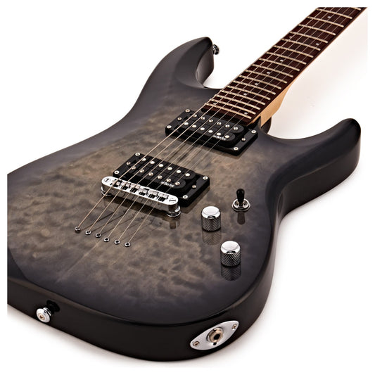 Schecter Schecter C-6 E-Gitarre Charcoal Burst Ex Demo - Gear4Music