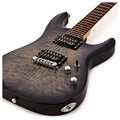 Schecter C-6 E-Gitarre Charcoal Burst