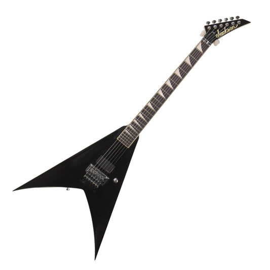Jackson Jackson Pro Plus Limited Edition Pure Metal King V KV1A EB Gloss Black Ex Demo - Gear4Music