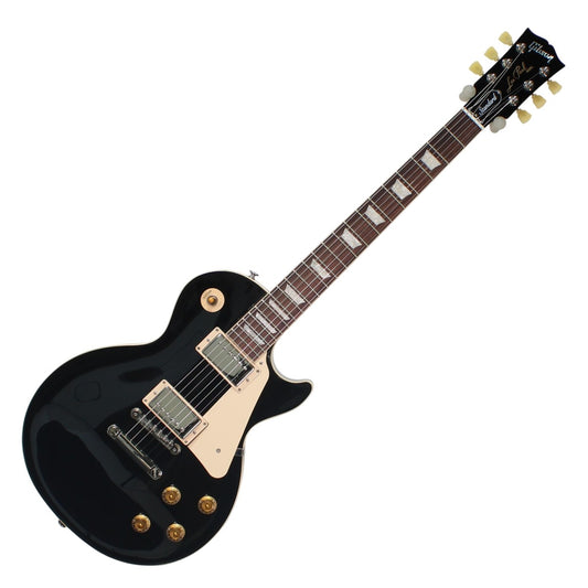 Gibson Gibson Les Paul Standard 50s Plain Top Ebony Top Ex Demo - Gear4Music