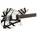 EVH Striped Series Wolfgang Special Black and White Satin