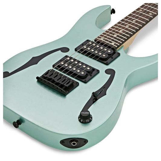 Ibanez Ibanez PGMM21 Paul Gilbert miKro Metallic Light Green Ex Demo - Gear4Music