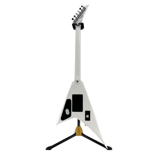 Jackson Jackson X Series Rhoads RRX24M Snow White mit schwarzen Streifen Ex Demo - Gear4Music