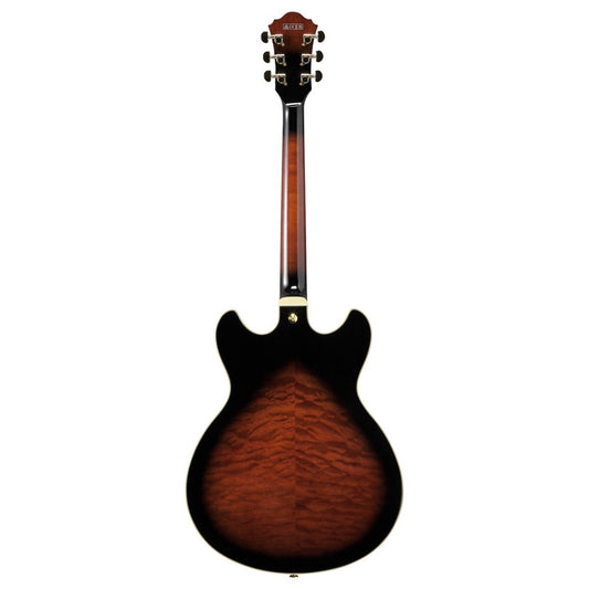 Ibanez Ibanez AS93QMSP Dark Brown Sunburst Ex Demo - Gear4Music