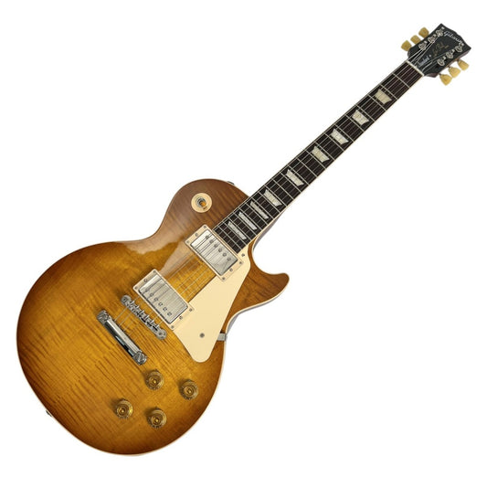 Gibson Gibson Les Paul Standard 50s Figured Top Dirty Lemon Burst #223240022 Ex Demo - Gear4Music