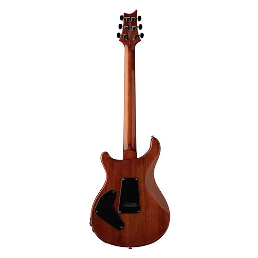 Paul Reed Smith PRS SE Custom 24 Semi-Hollow Piezo Orange Tiger Smokeburst Ex Demo - Gear4Music
