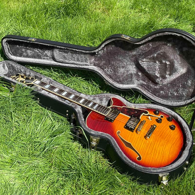 D'Angelico 2010s D'Angelico Excel EX-SS Semi-Hollow with Stop-Bar Tailpie...
