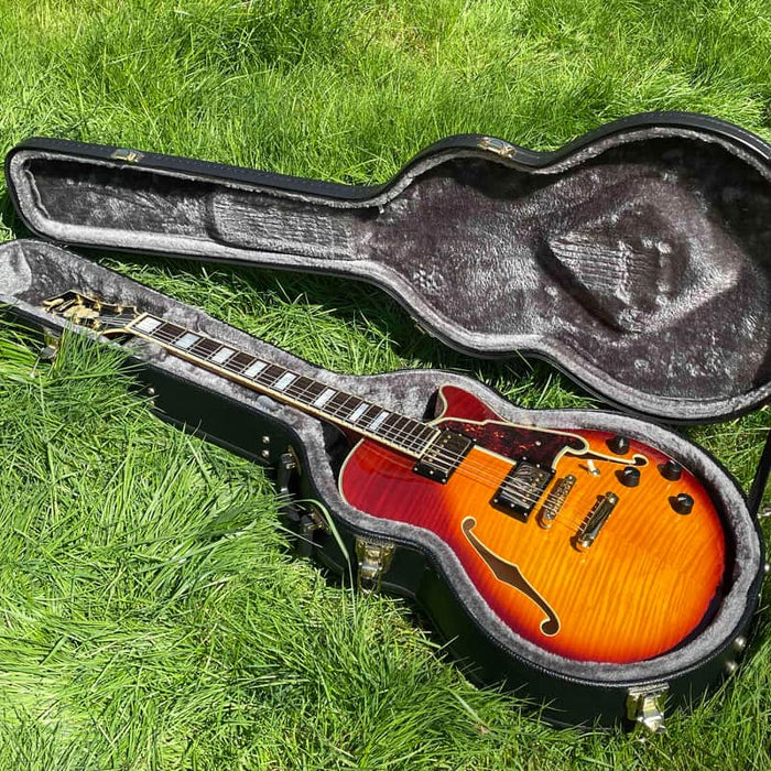 D'Angelico 2010s D'Angelico Excel EX-SS Semi-Hollow with Stop-Bar Tailpie...